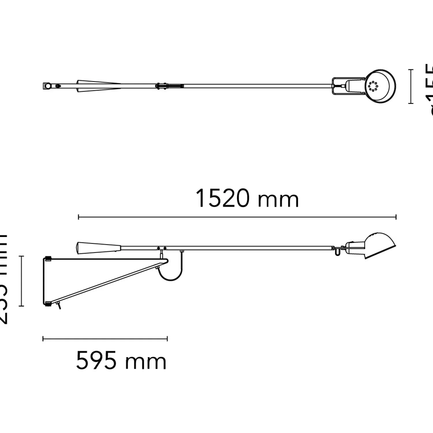 Flos Wall Lights<265 Small Wall Lamp