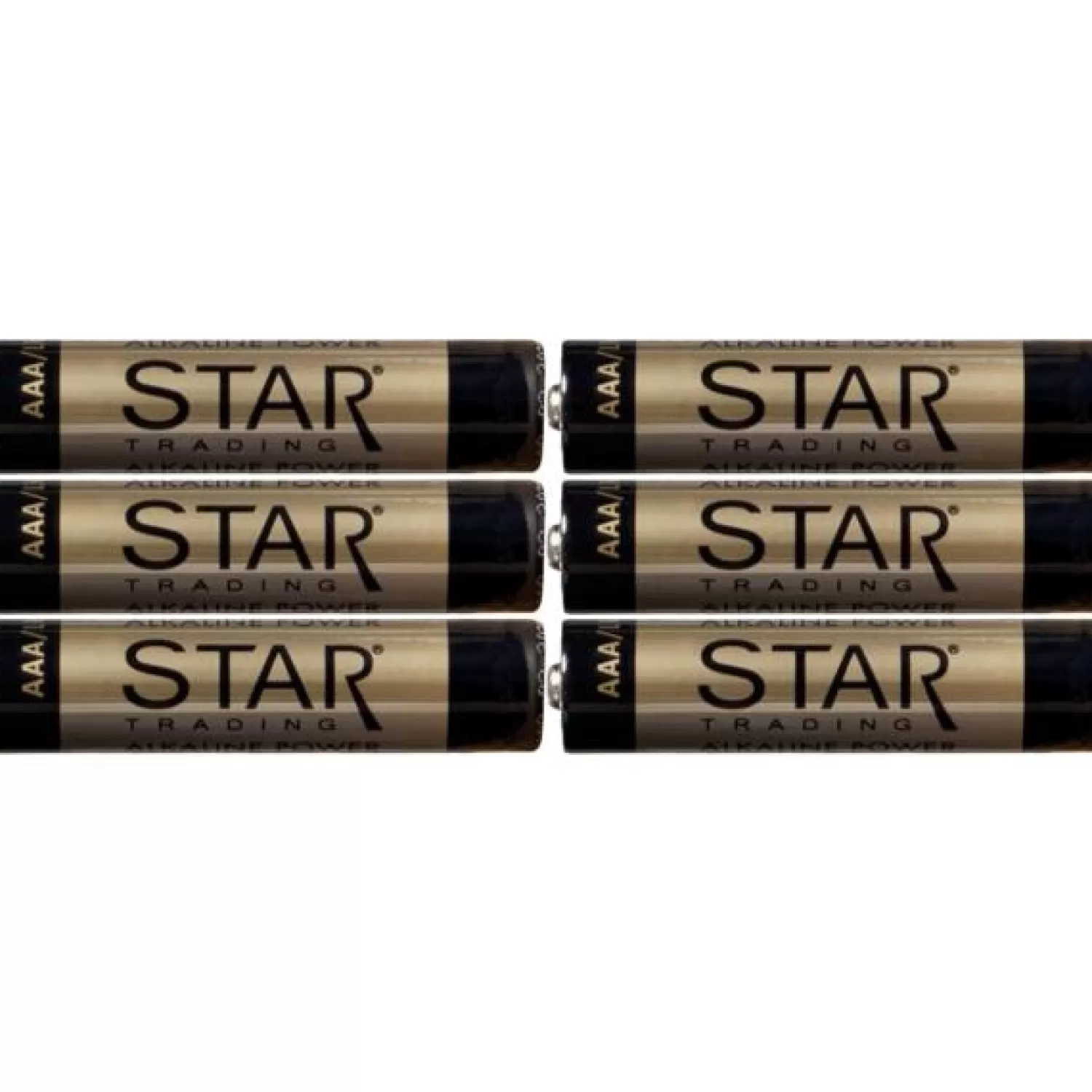 Star Trading Other Lamp Accessories<Aaa Alkaline Power Batteries, 6-Pack