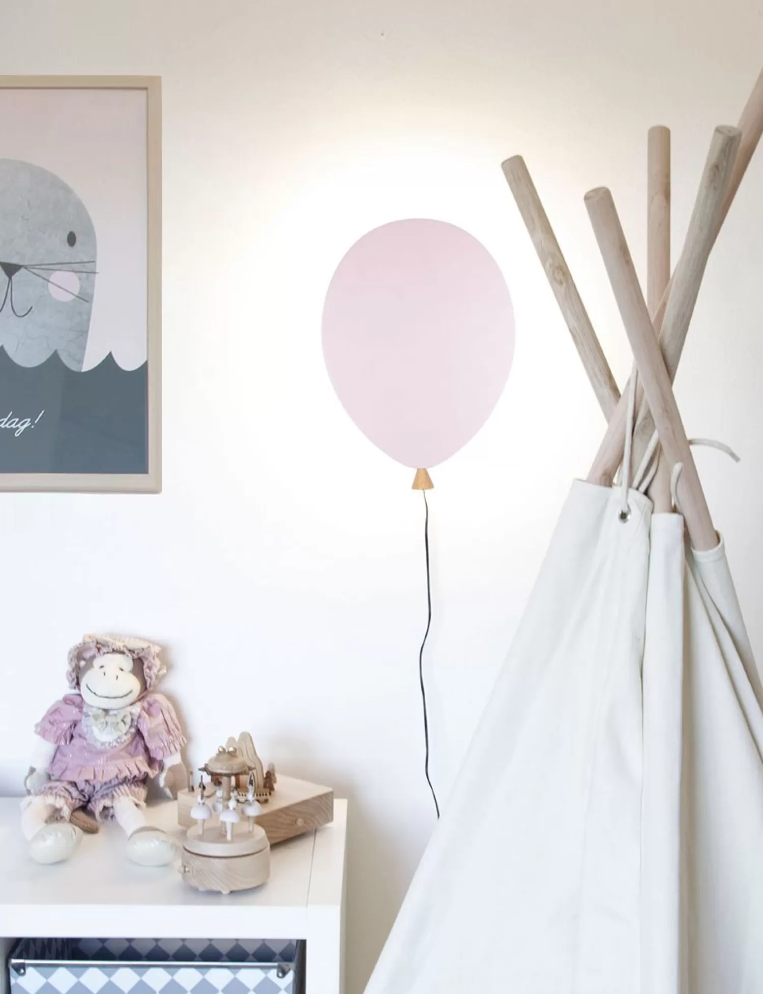 Globen Lighting Kids Lamps<Balloon Wall Lamp Led