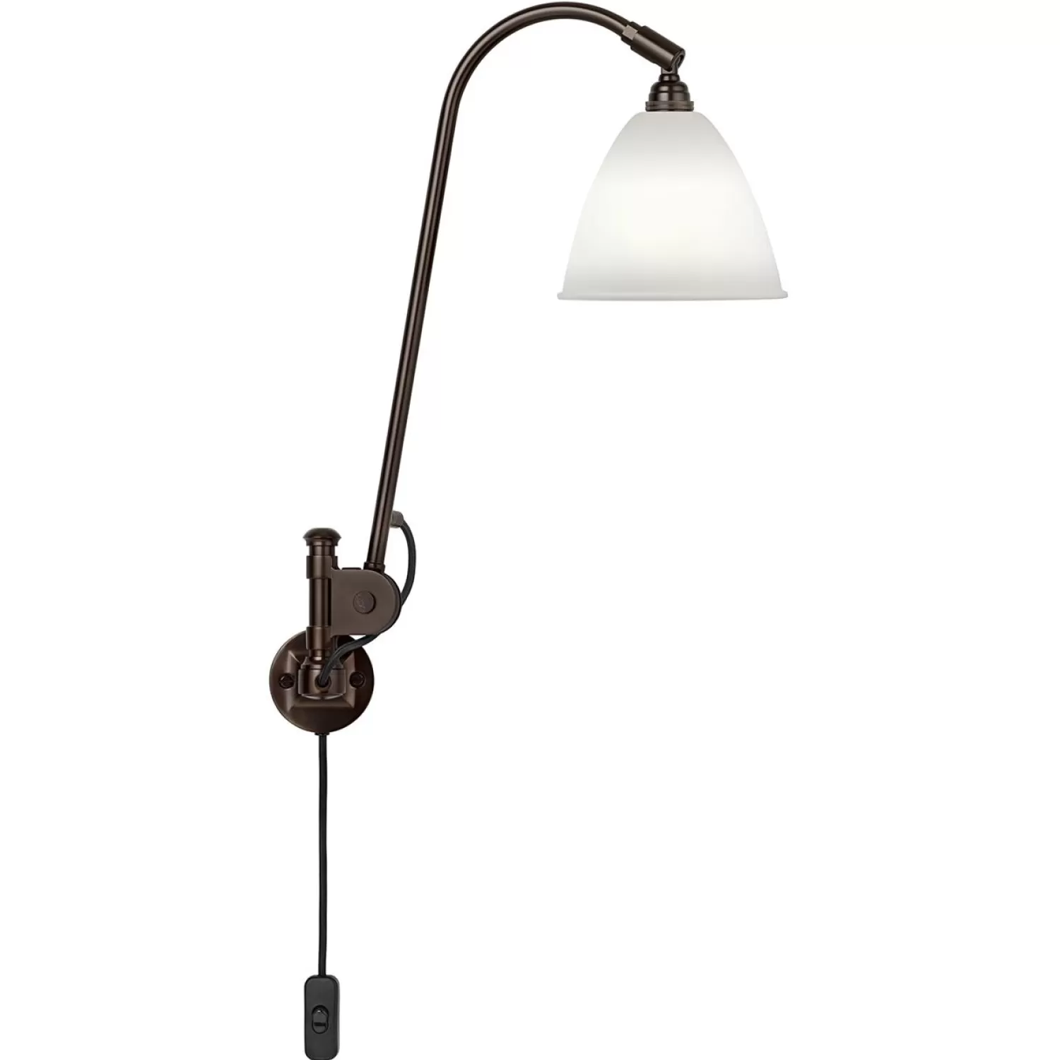 GUBI Wall Lights<Bestlite Bl6 Wall Lamp, Black Brass