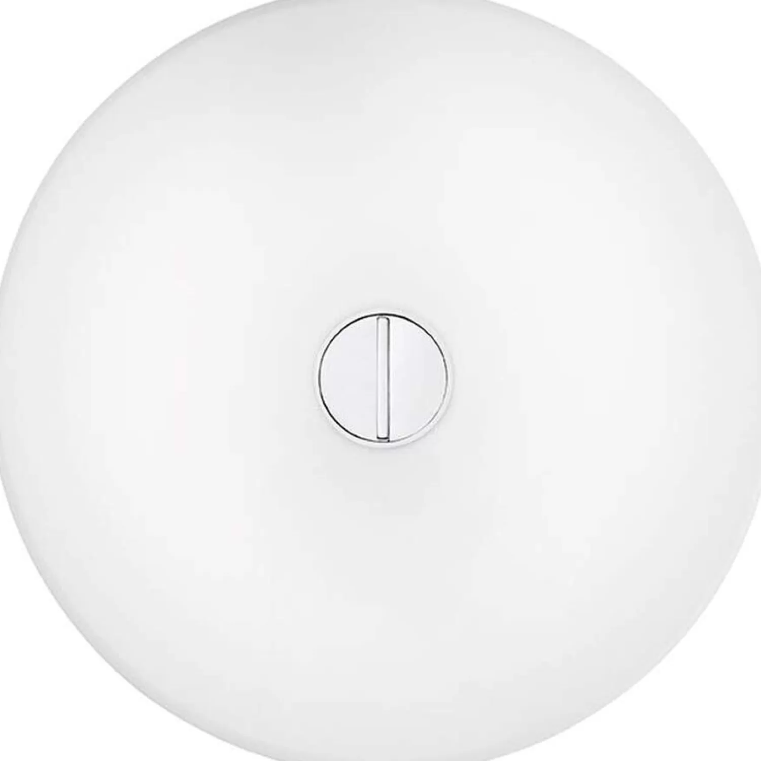 Flos Ceiling Lamps<Button Ceiling/Wall Lamp, Opal/White