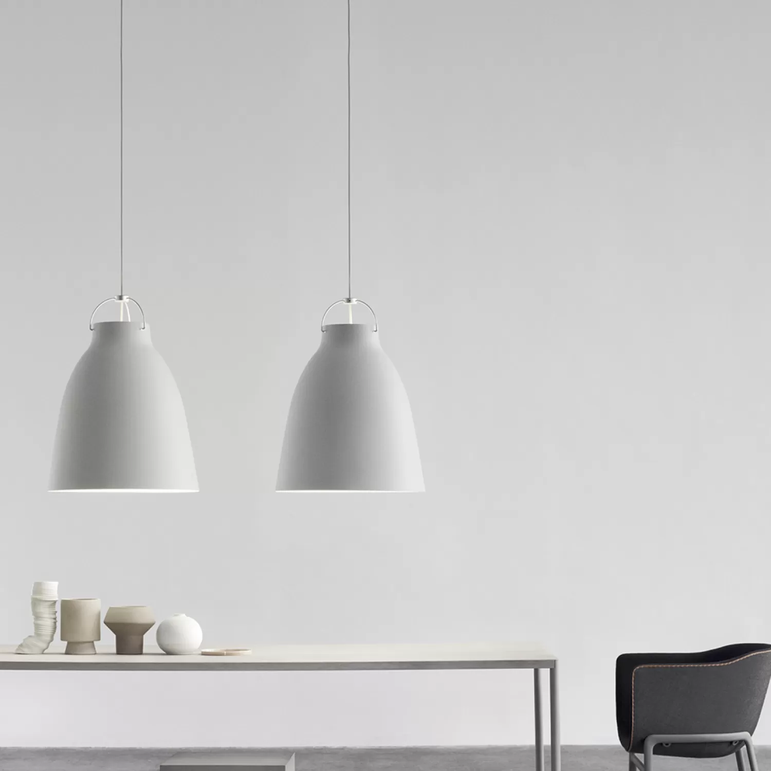 Fritz Hansen Pendant Lamps<Caravaggio Pendant P4, Matt Light