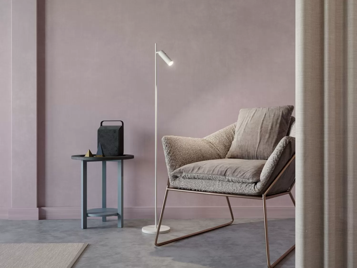 Belid Floor Lamps<Cato Slim Floor Lamp