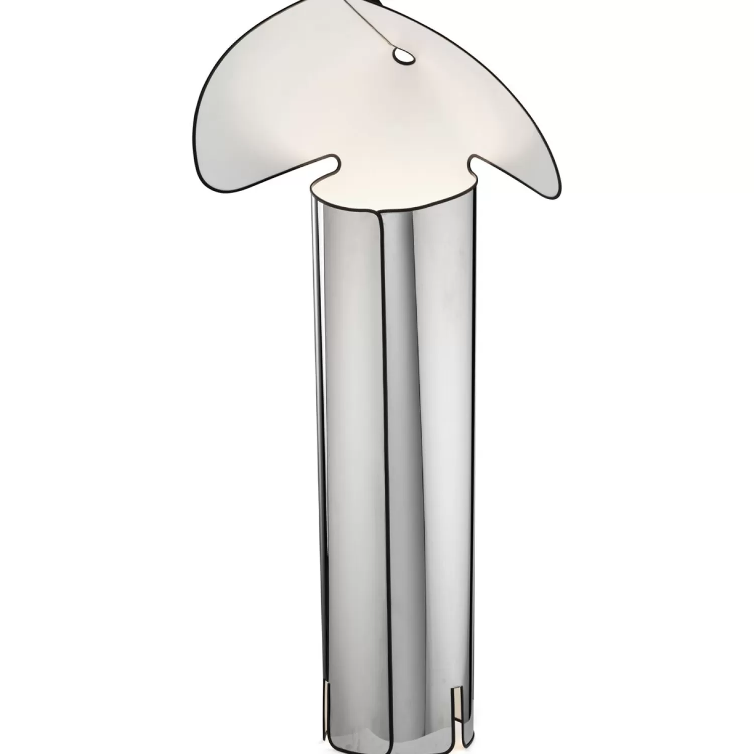 Flos Floor Lamps<Chiara F Floor Lamp, Stainless Steel /