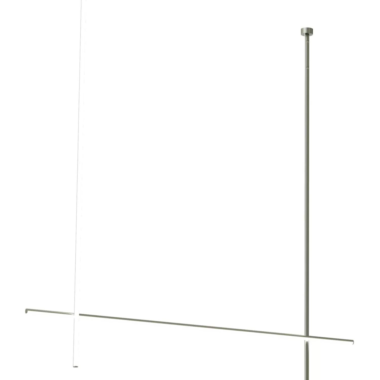 Flos Ceiling Lamps<Coordinates C2 Long Cliii Ceiling Lamp, Argent