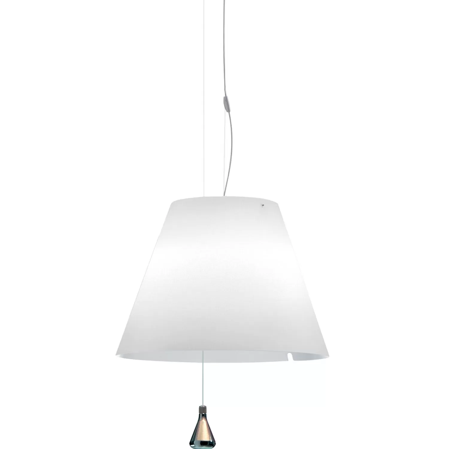 Luceplan Pendant Lamps<Costanza Pendant 40 Cm, Chrome/White