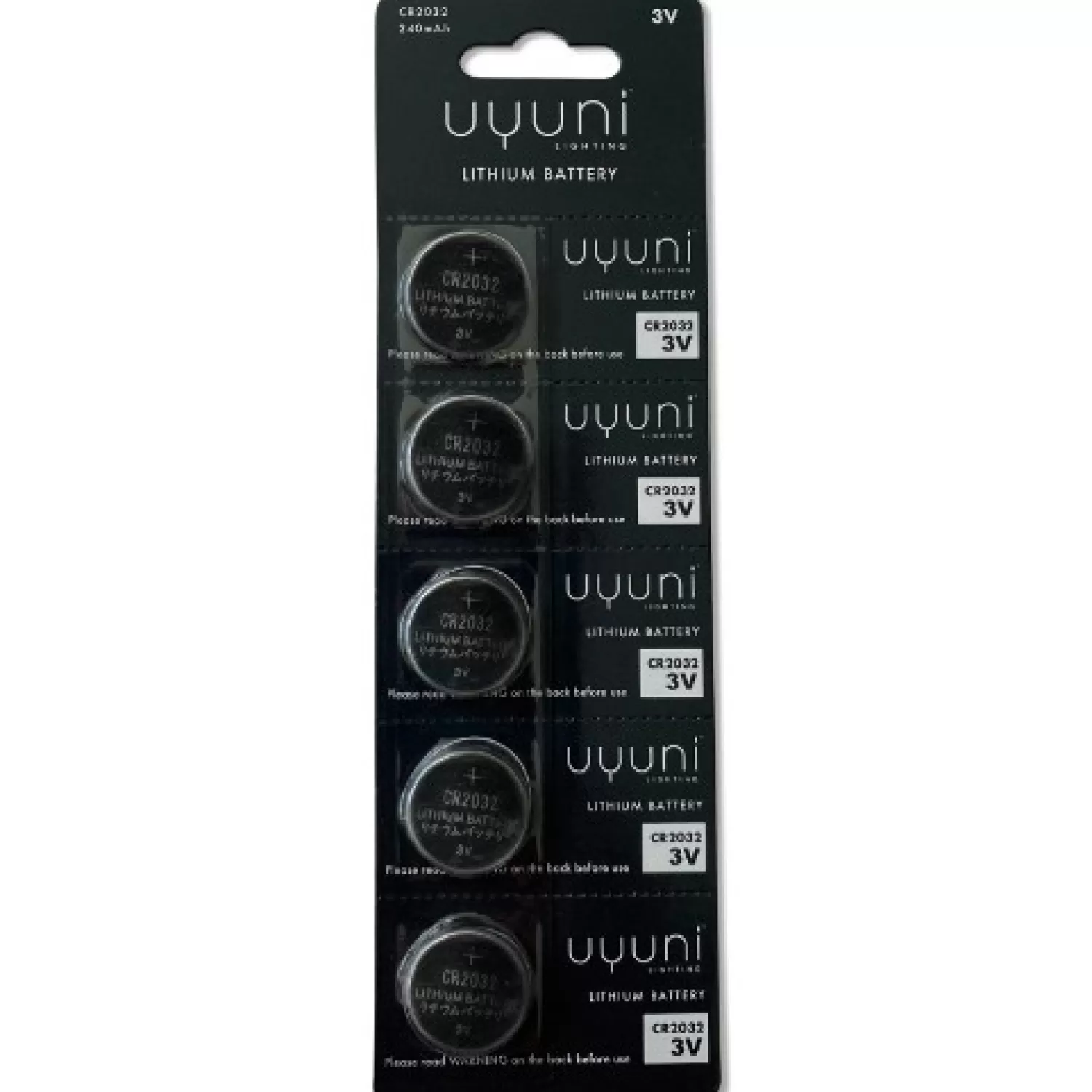 Uyuni Other Lamp Accessories<Cr2032 Battery 3V 240Mah, 5-Pack