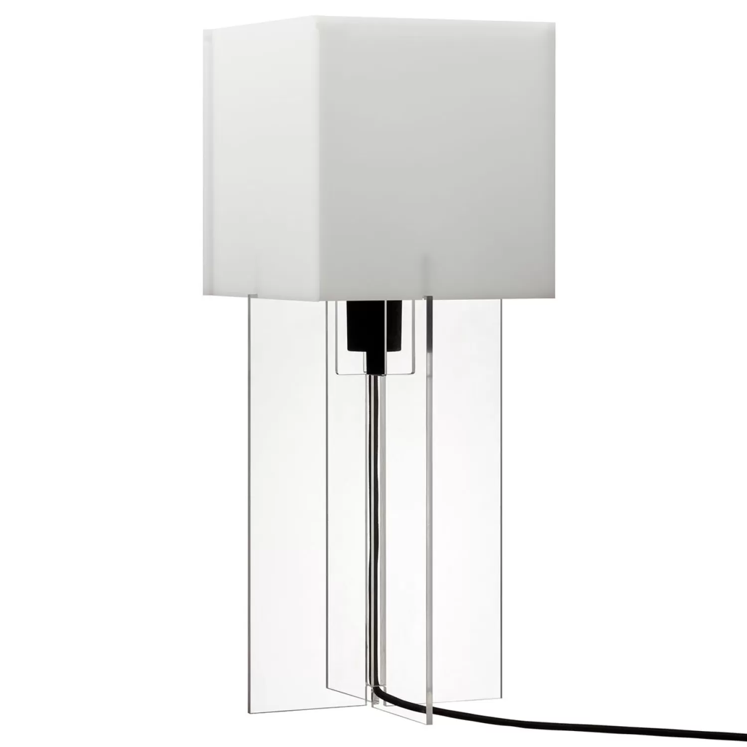 Fritz Hansen Table Lamps<Cross-Plex T-500 Table Lamp, Opal/ Clear