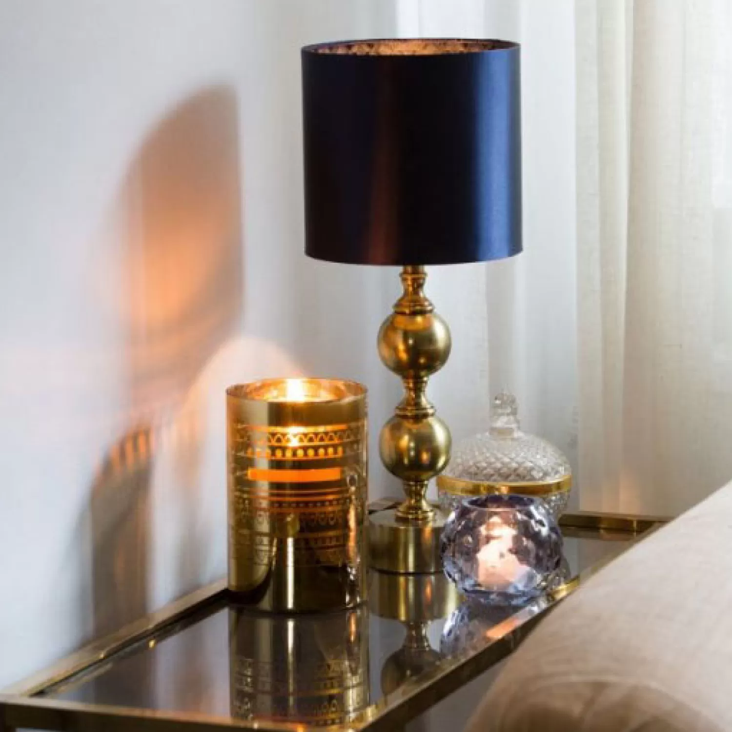 Watt & Veke Table Lamps<Deborah Table Lamp, Brass