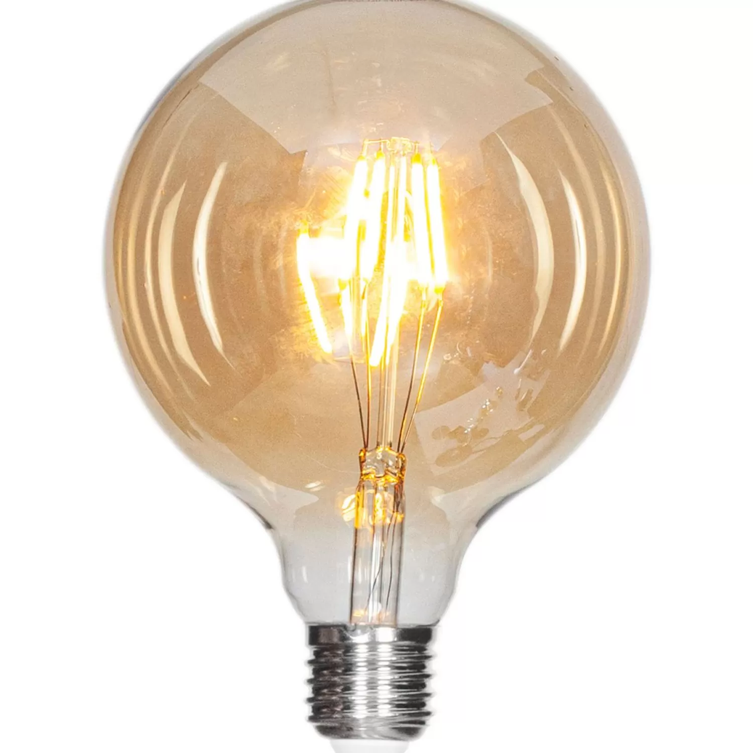 By Rydéns Led Lamps<E27 Led Dimmable Globe 4W 2000K 260Lm 125 Mm, Amber