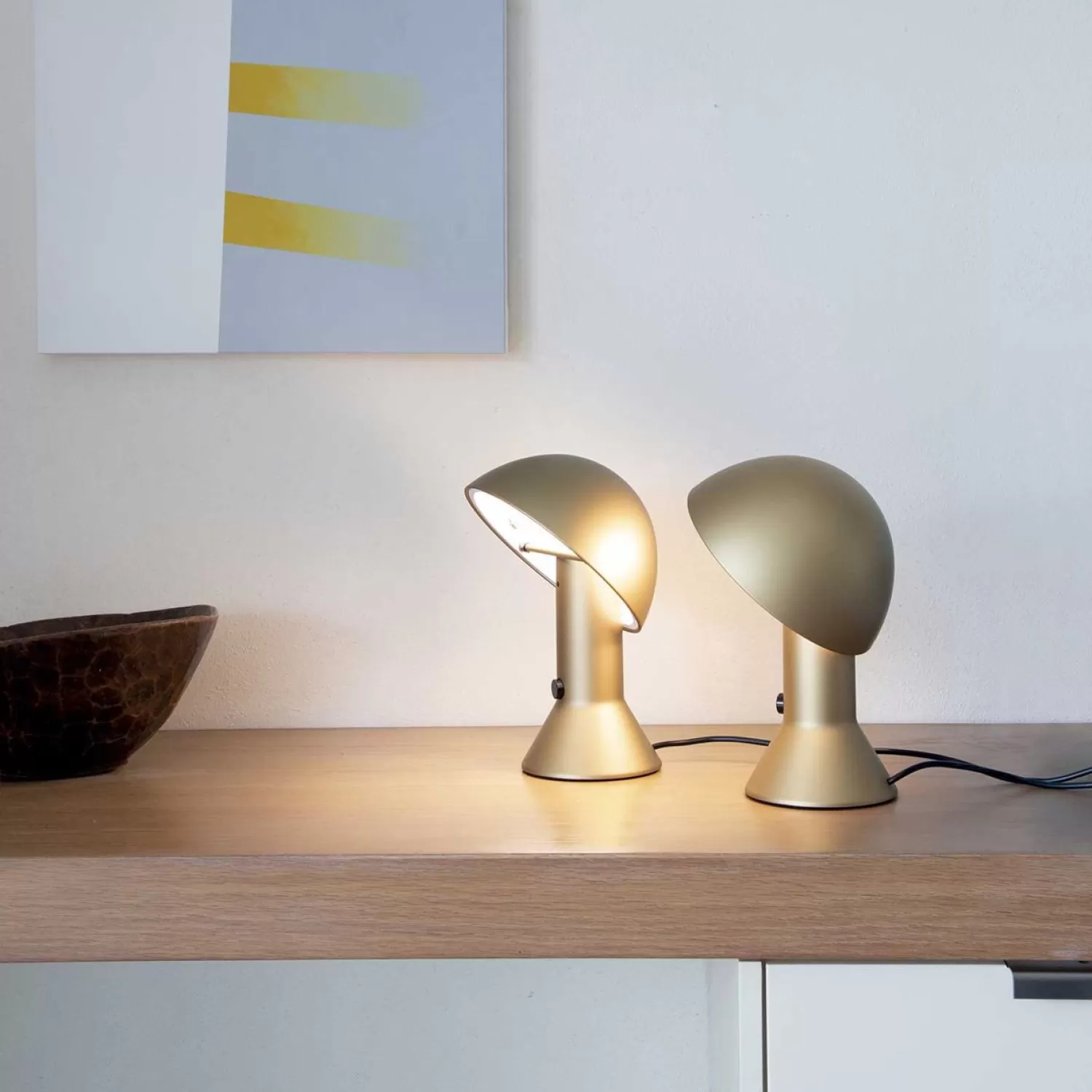 Martinelli Luce Table Lamps<Elmetto Table Lamp