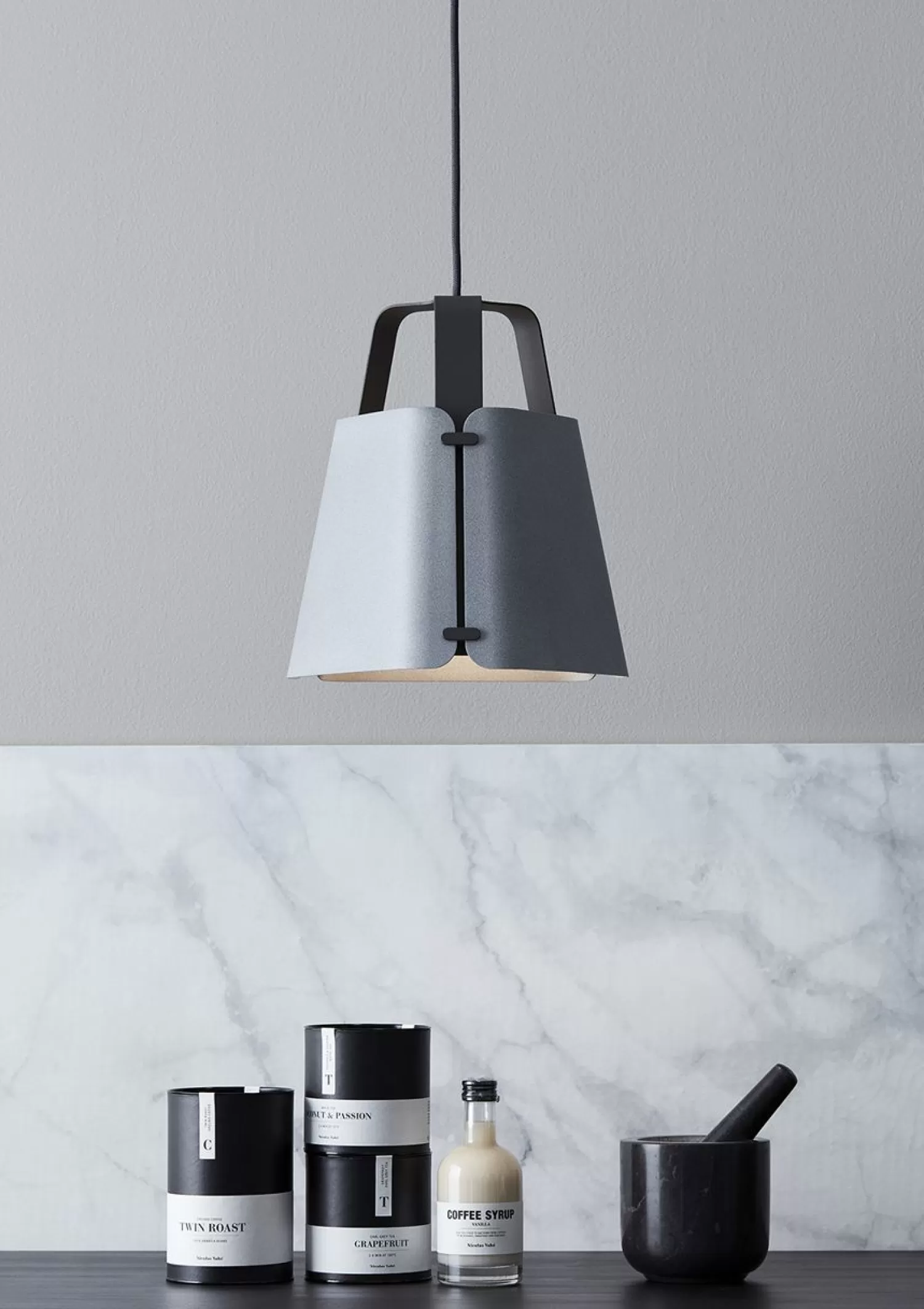 Belid Pendant Lamps<Fold Ceiling Lamp, /Concrete