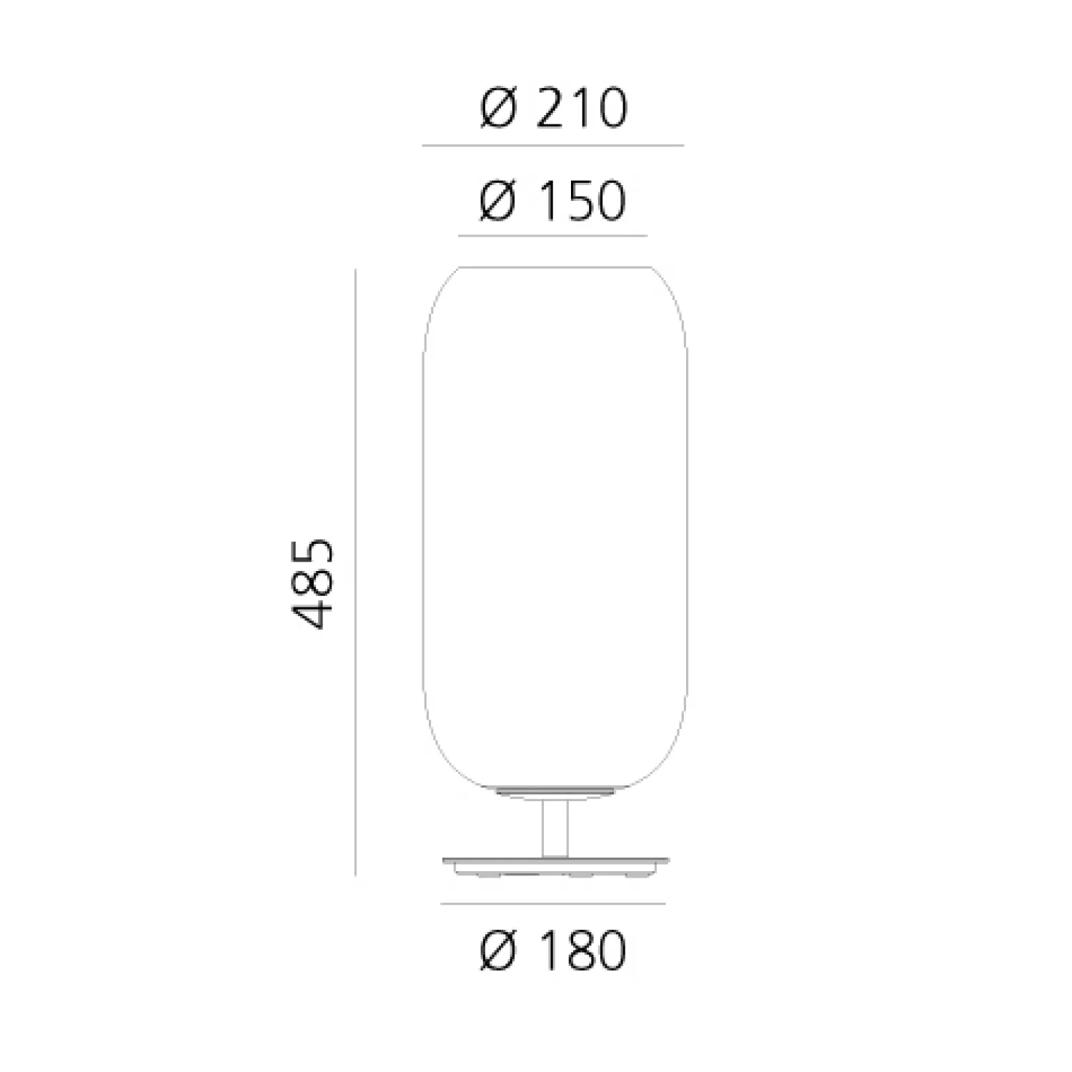 Artemide Table Lamps<Gople Table Lamp