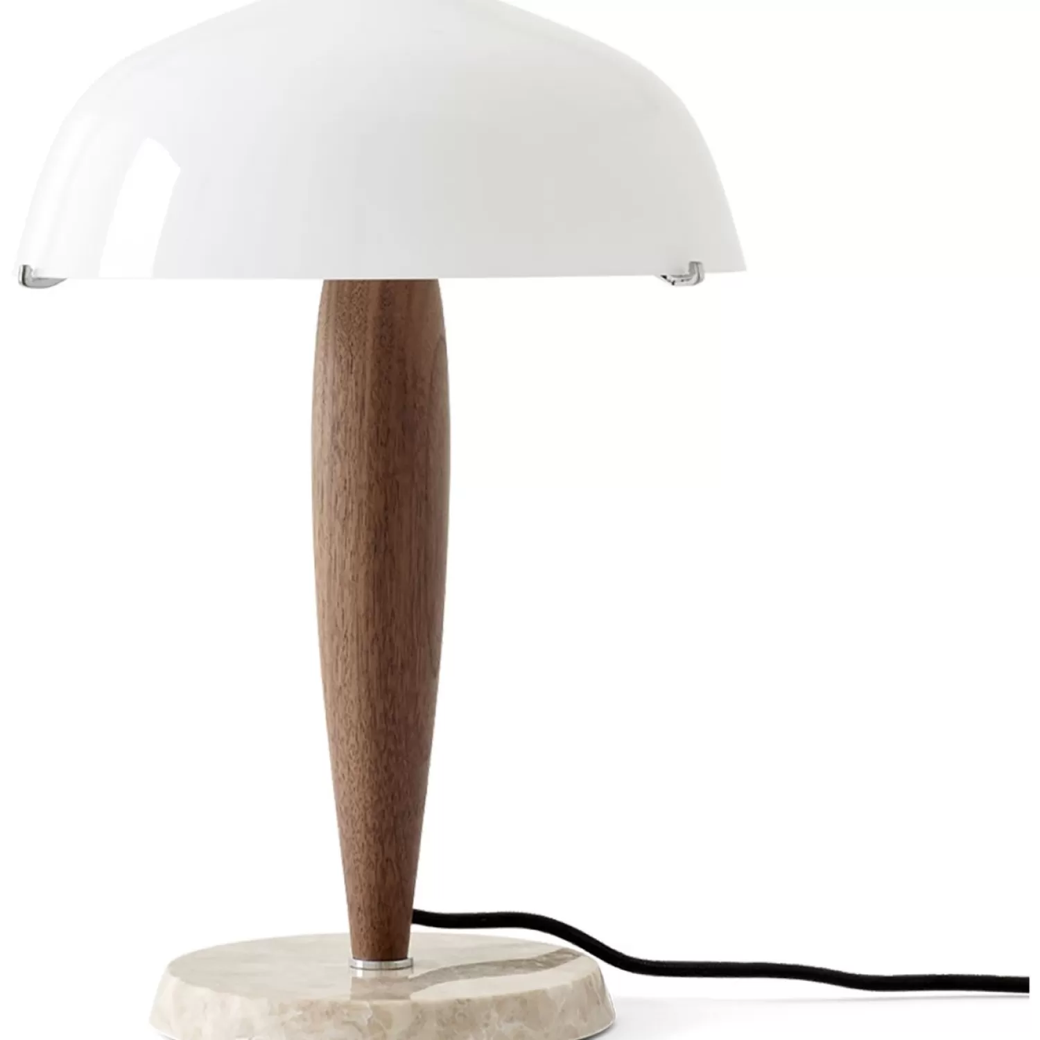 &Tradition Table Lamps<Herman Shy3 Table Lamp, Creme/Walnut