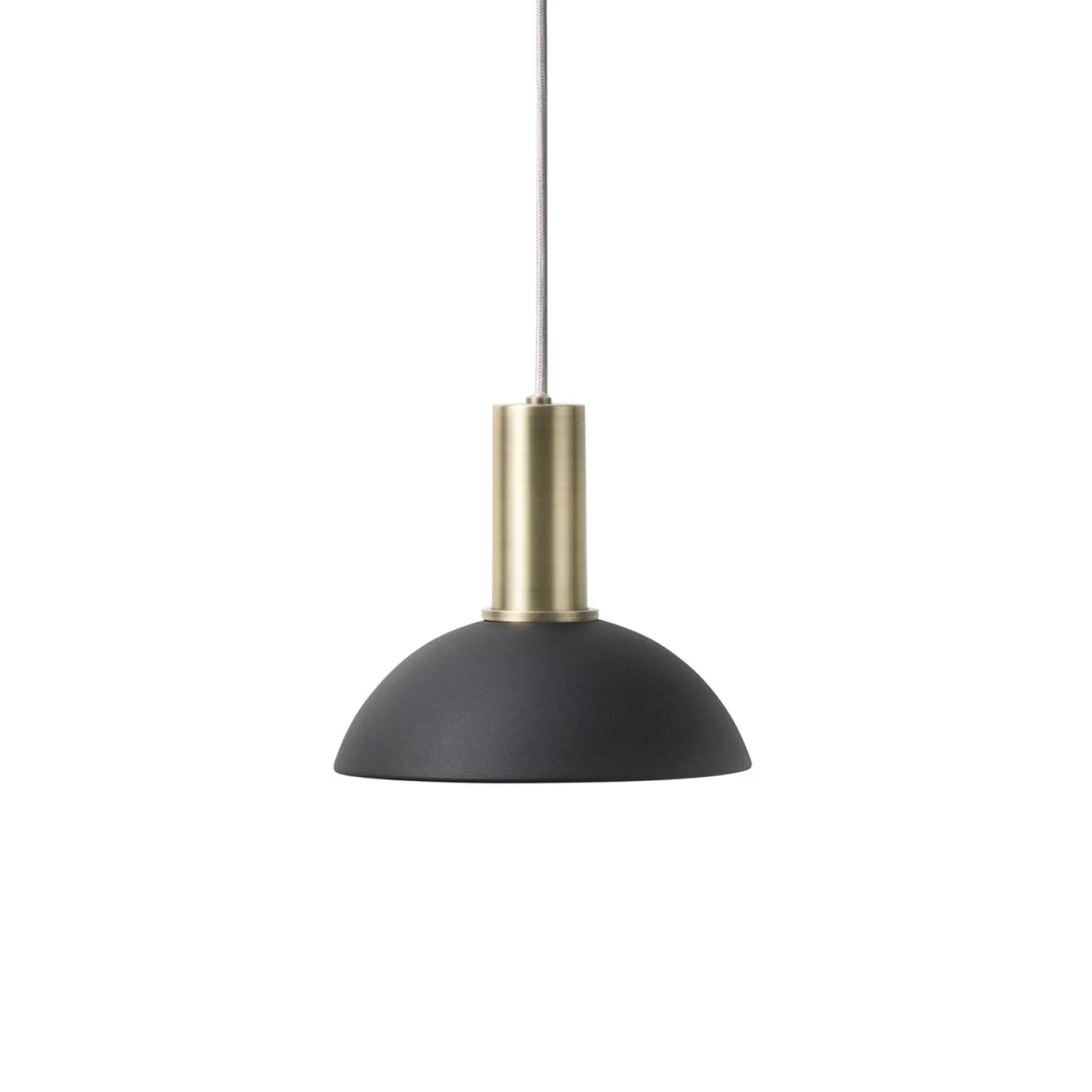 Ferm Living Pendant Lamps<Hoop Pendant Light Low, Black/Brass