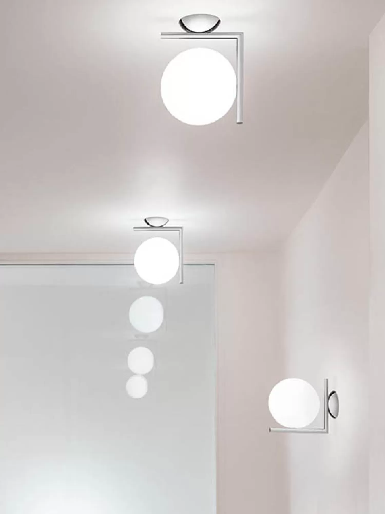 Flos Wall Lights<Ic Lights C/W1 Wall/Ceiling Lamp