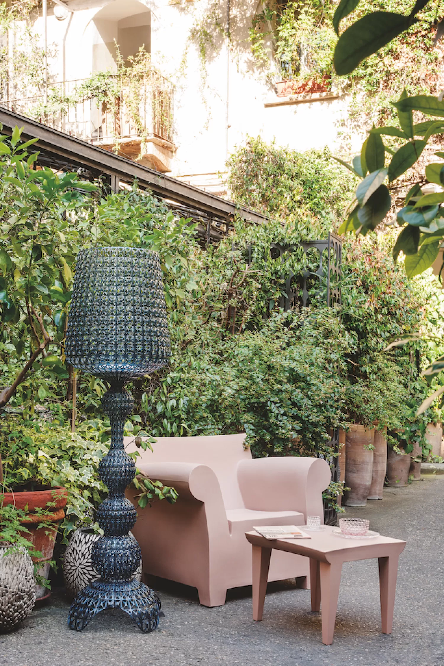 Kartell Floor Lamps<Kabuki Floor Lamp Outdoor