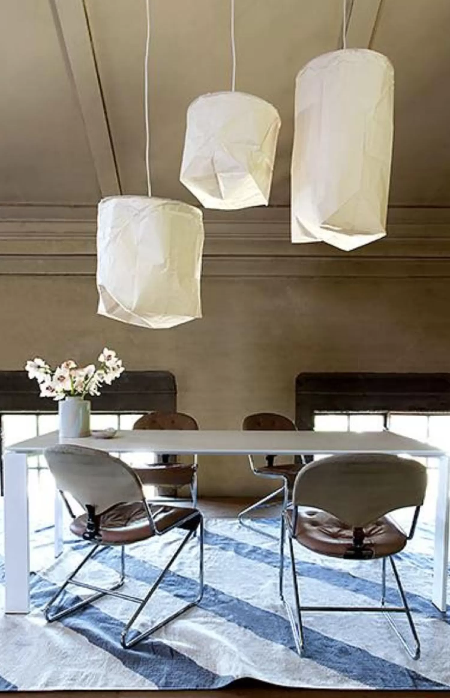 Mimou Pendant Lamps<Khom Loy Paper Lamp, Natural