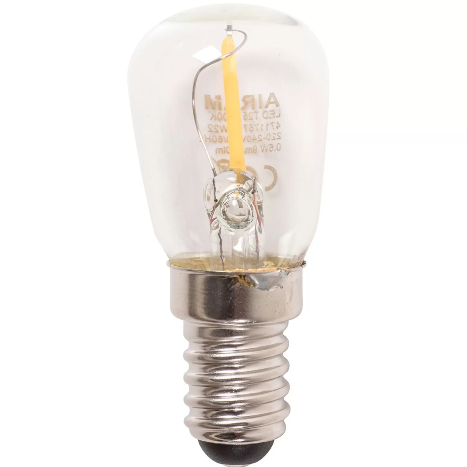 Airam Led Lamps<Led Filament T26 Pear 0.6W E14 60Lm