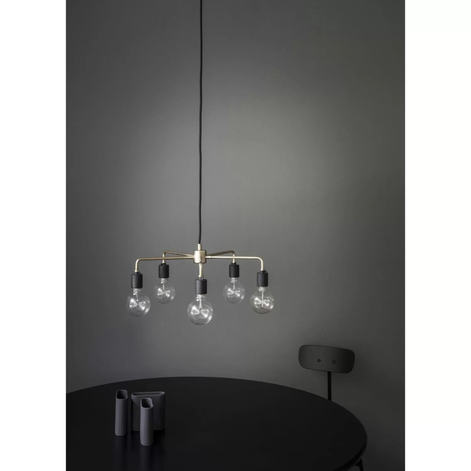 Audo Copenhagen Pendant Lamps<Leonard Chandelier, Black