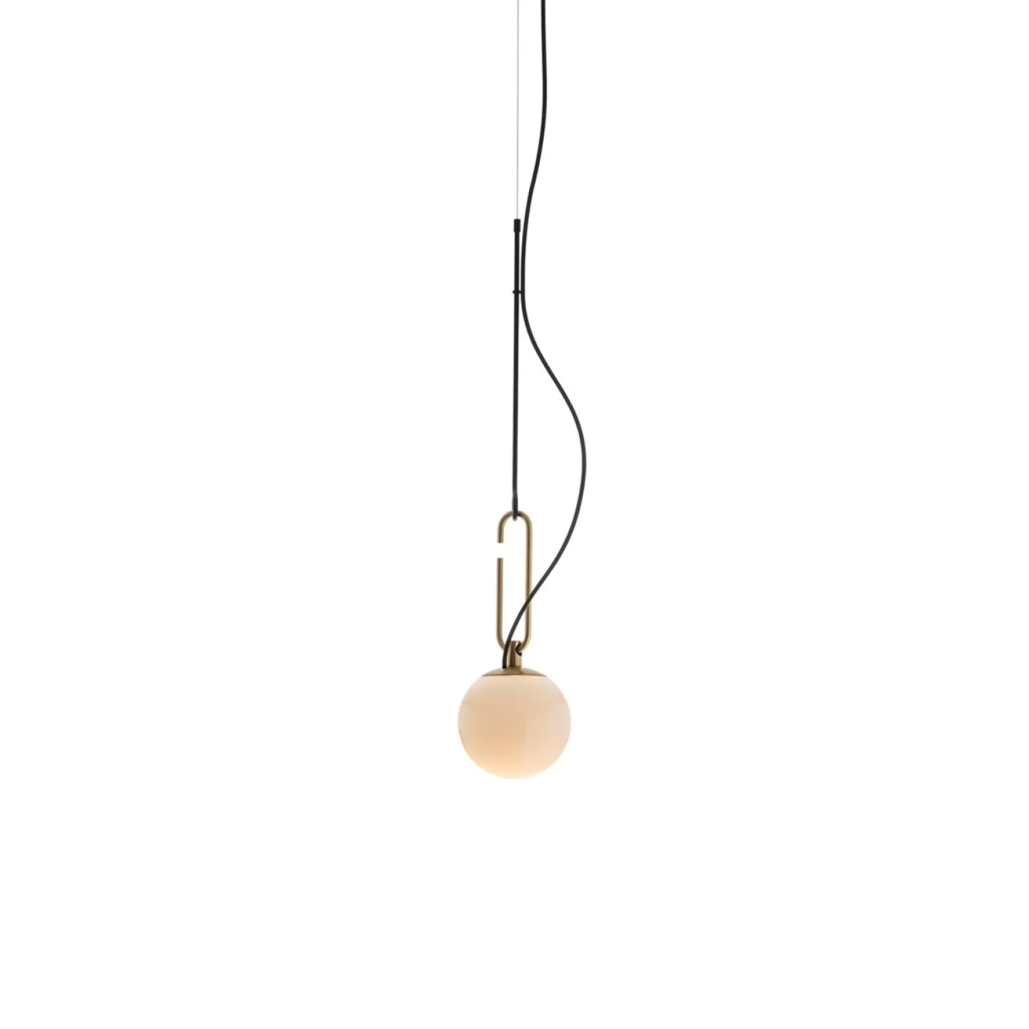 Artemide Pendant Lamps<Nh Ceiling Lamp, Brass / Black