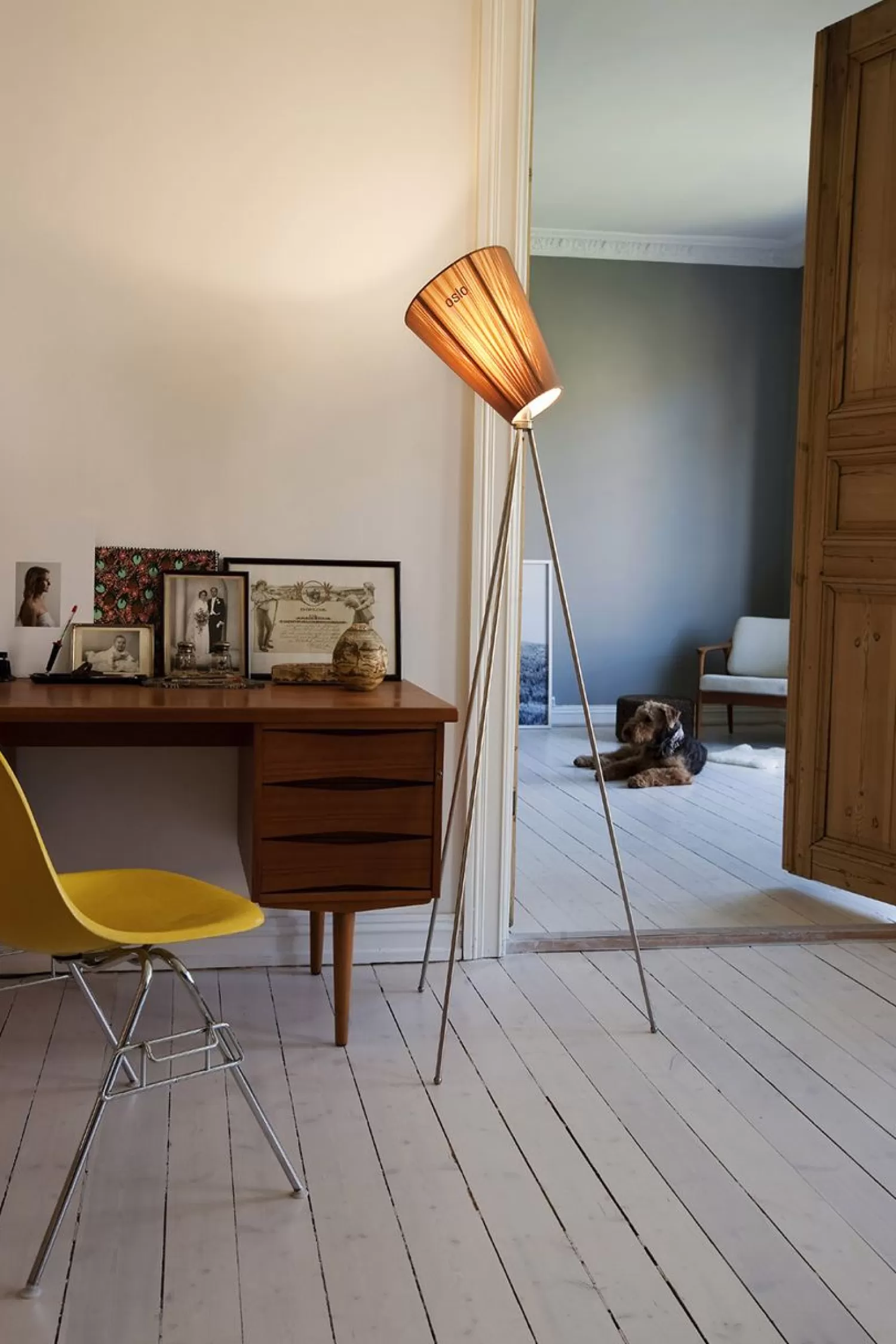 Northern Floor Lamps<Oslo Wood Floor Lamp