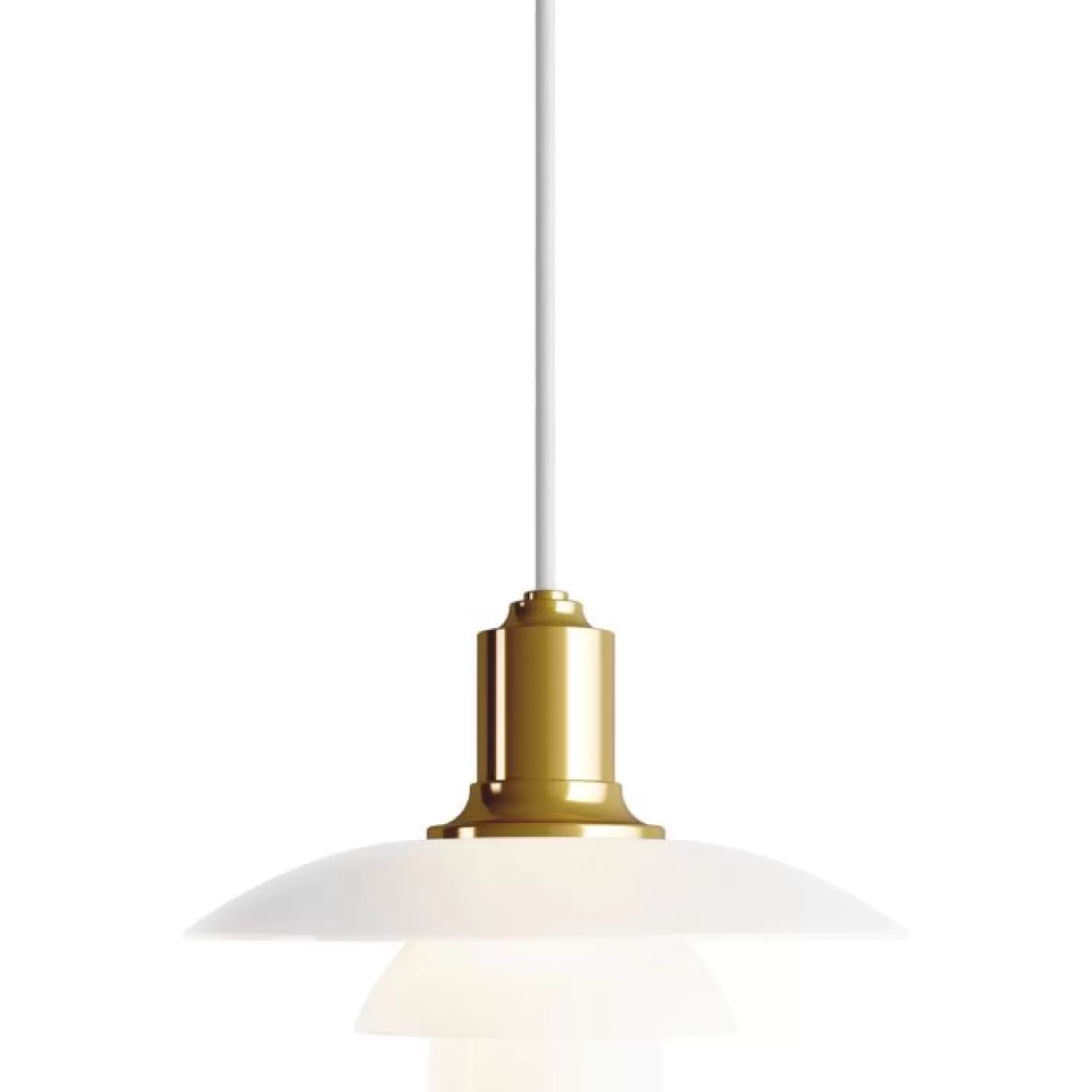 Louis Poulsen Pendant Lamps<Ph 2/1 Pendant Light, White Opal Glass