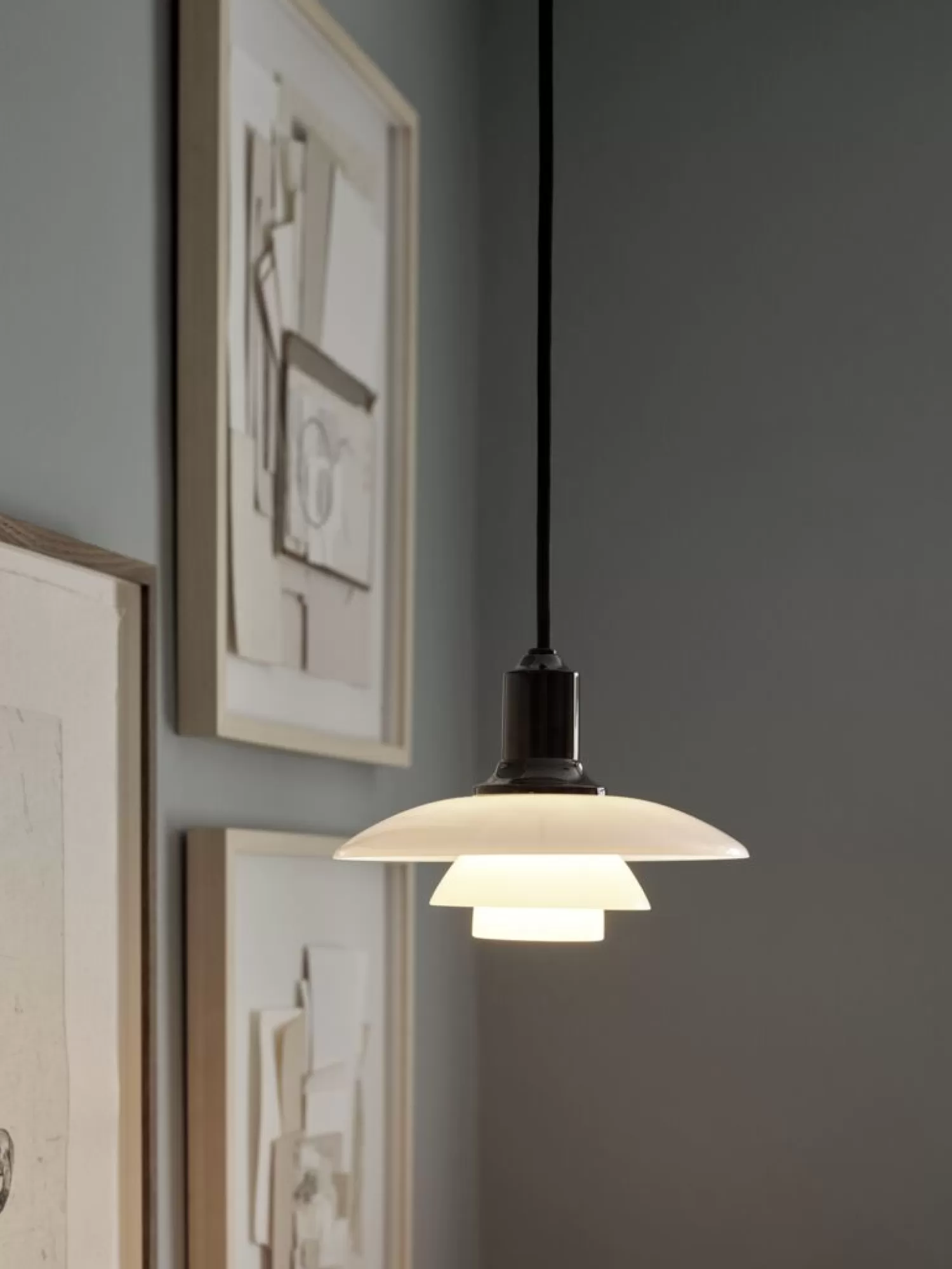 Louis Poulsen Pendant Lamps<Ph 2/1 Pendant Light, White Opal Glass