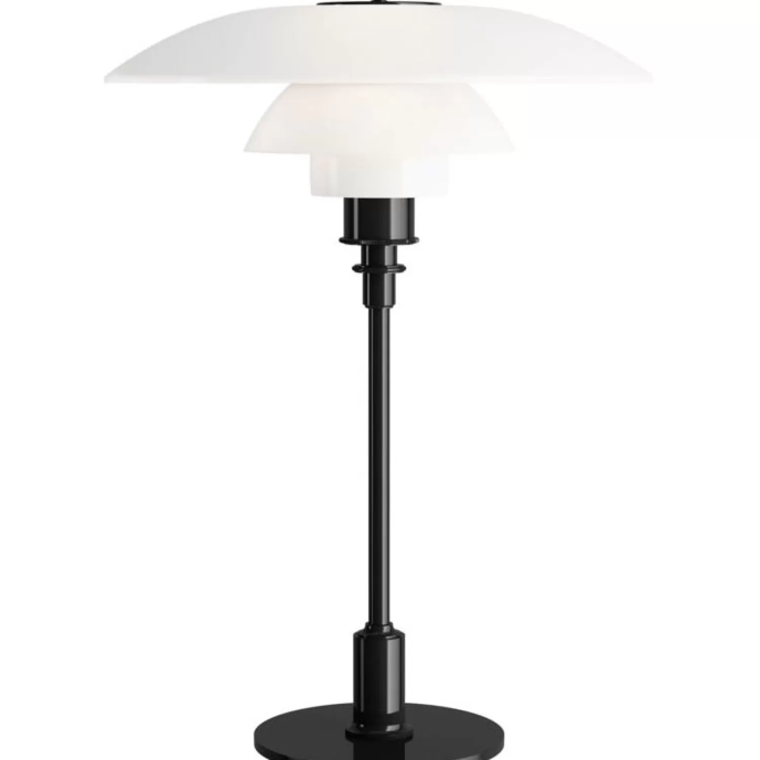 Louis Poulsen Bedside Lamps<Ph 3½-2½ Table Lamp, White Opal Glass