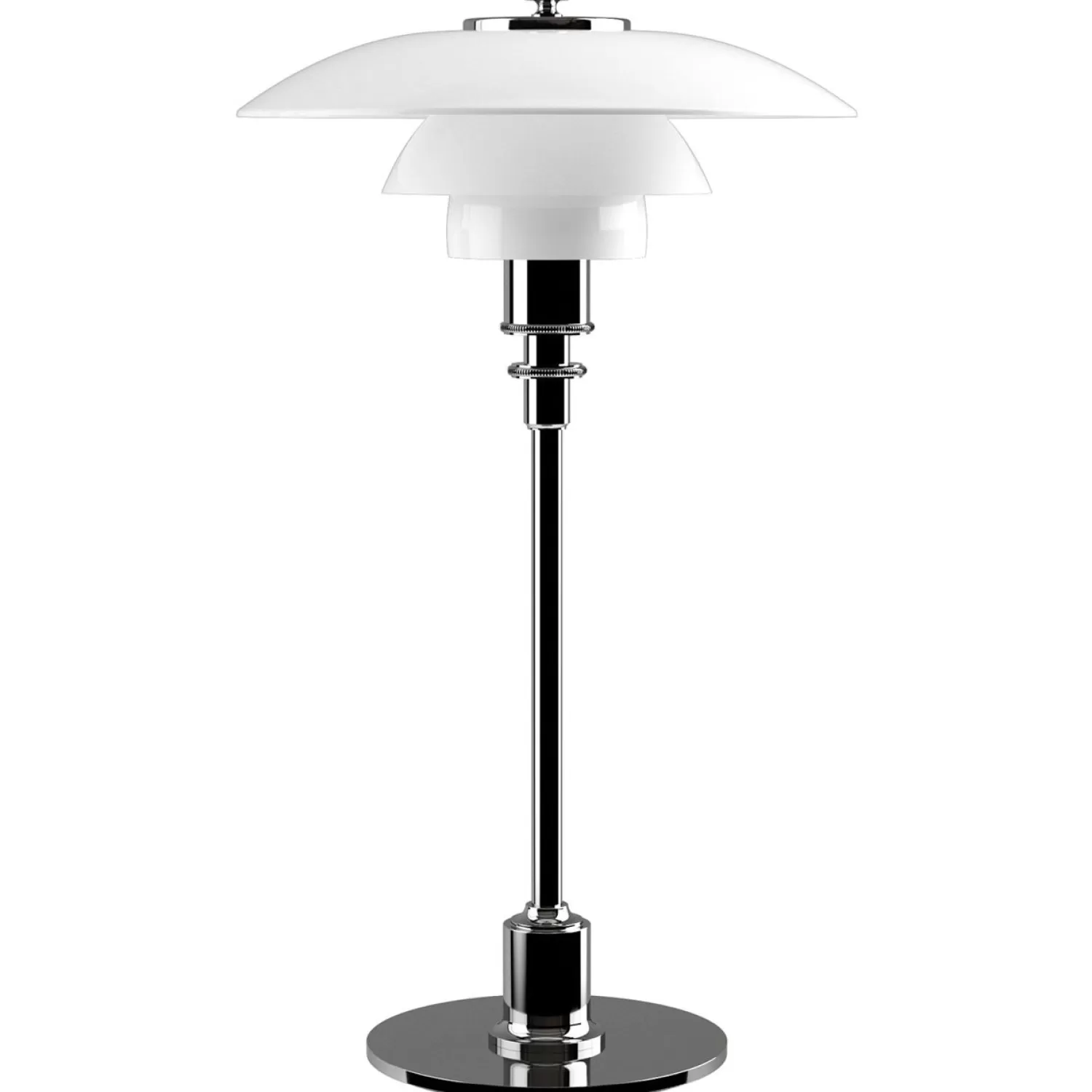 Louis Poulsen Bedside Lamps<Ph 3½-2½ Table Lamp, White Opal Glass