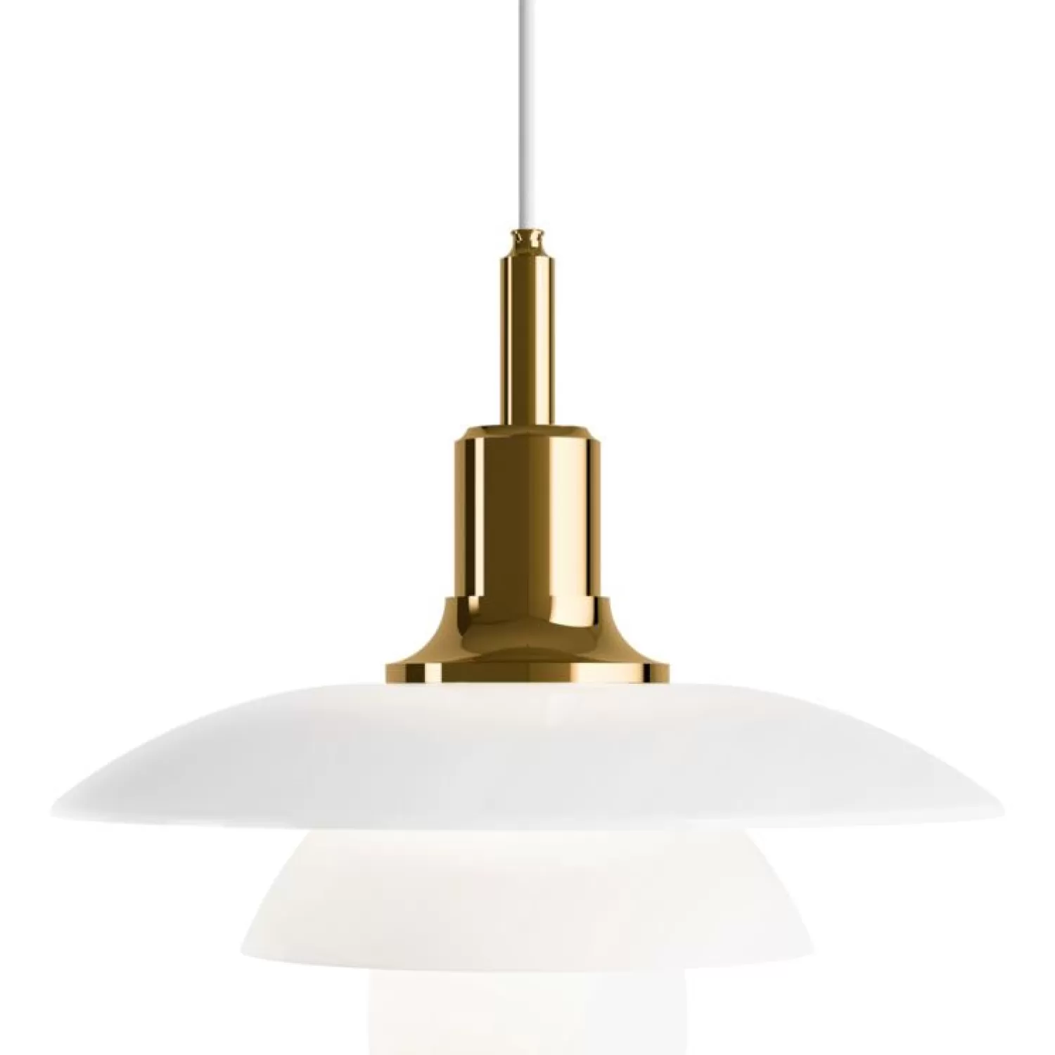 Louis Poulsen Pendant Lamps<Ph 3½-3 Pendant, White Opal Glass