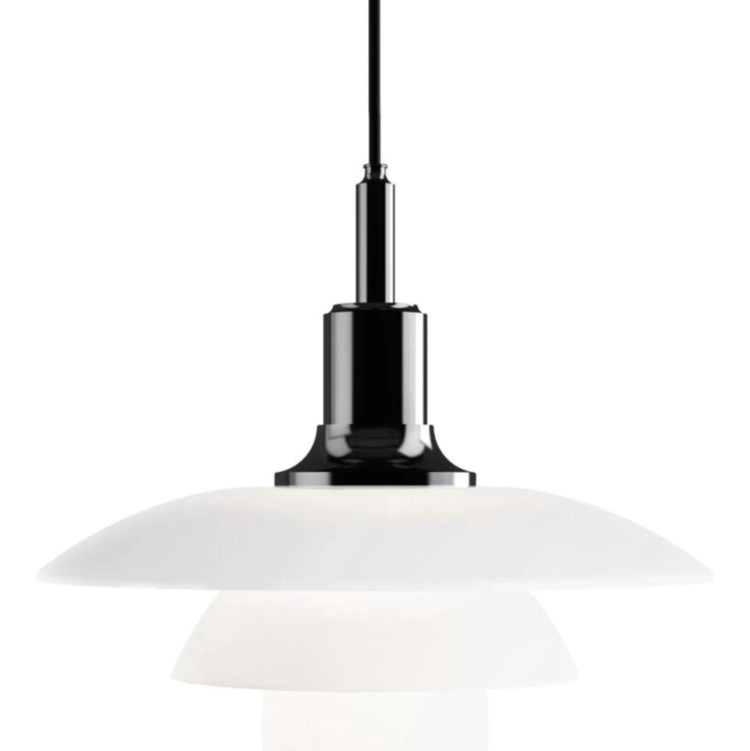 Louis Poulsen Pendant Lamps<Ph 3½-3 Pendant, White Opal Glass