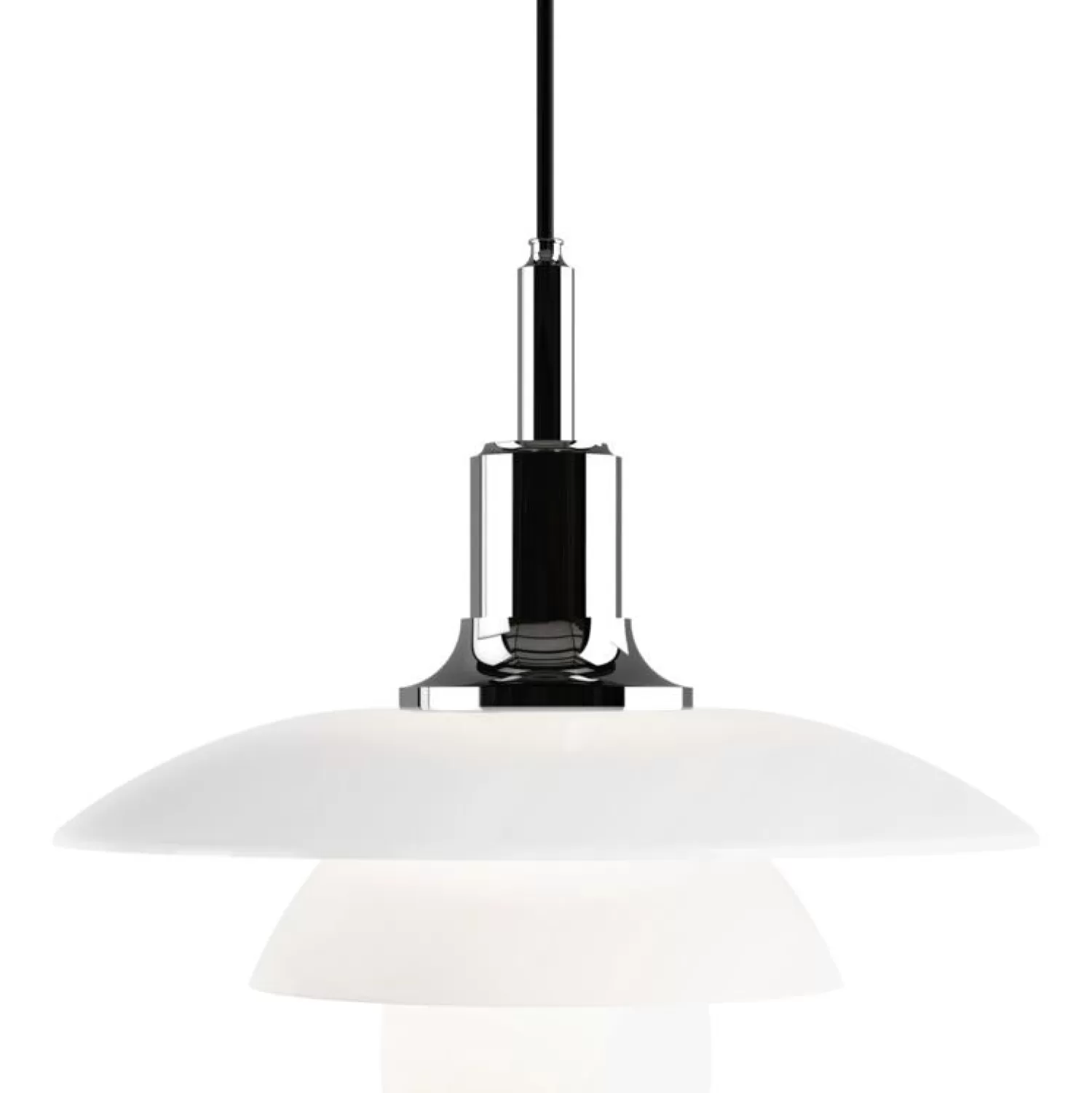 Louis Poulsen Pendant Lamps<Ph 3½-3 Pendant, White Opal Glass