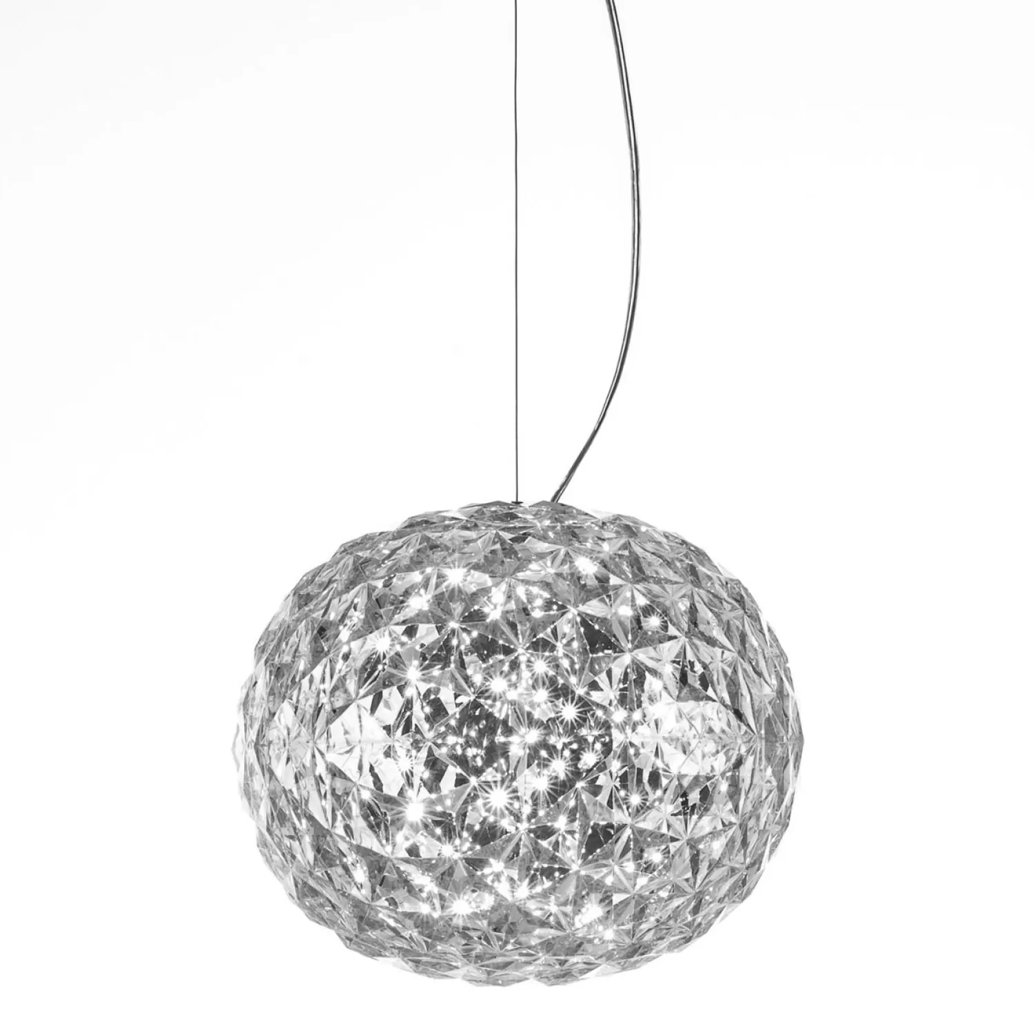 Kartell Pendant Lamps<Planet Ceiling Lamp Led O33Cm, Crystal