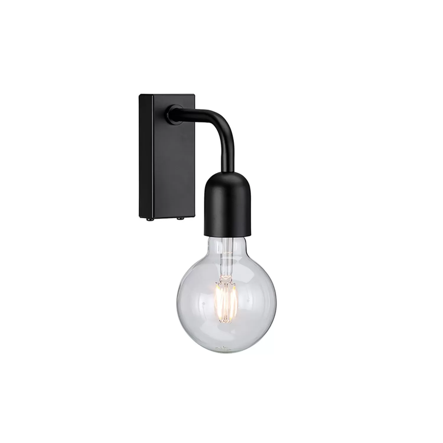 Belid Wall Lights<Regal Wall Lamp, Matt Black