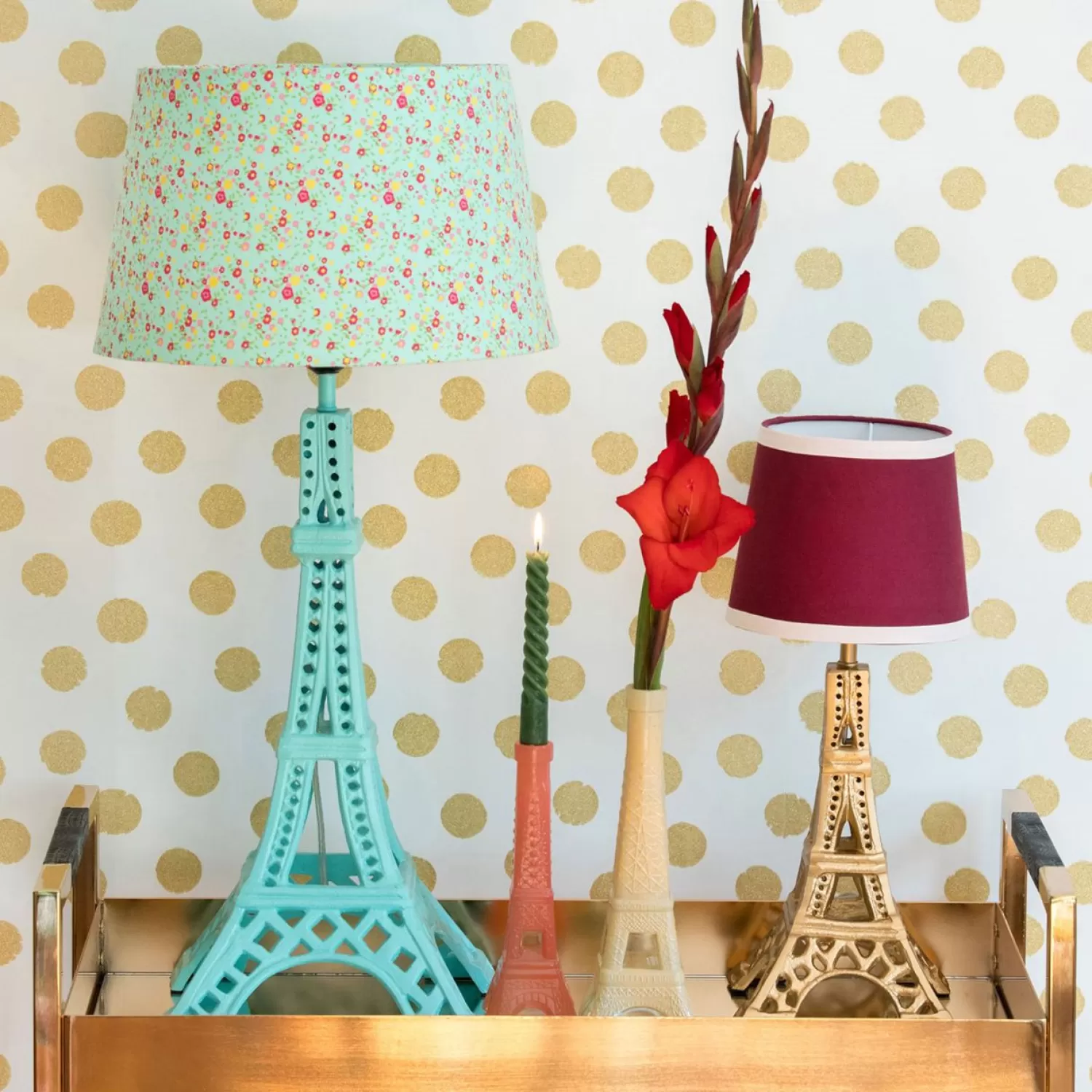 RICE Table Lamps< Table Lamp Small Eiffel Tower,