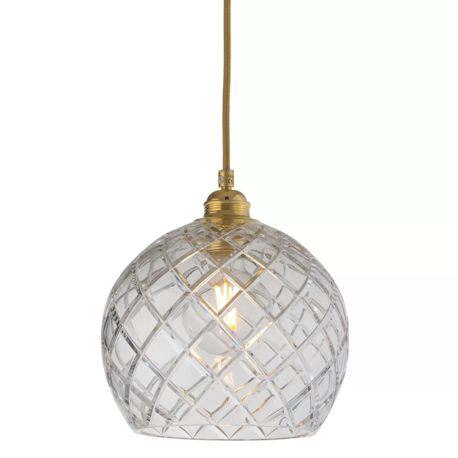 EBB & FLOW Pendant Lamps<Rowan Crystal Pendant, Medium Check