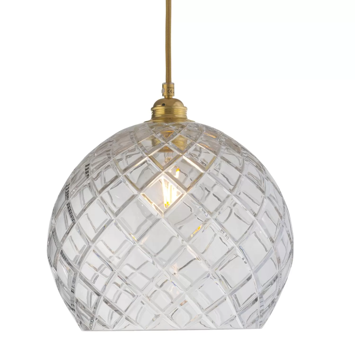 EBB & FLOW Pendant Lamps<Rowan Crystal Pendant, Medium Check