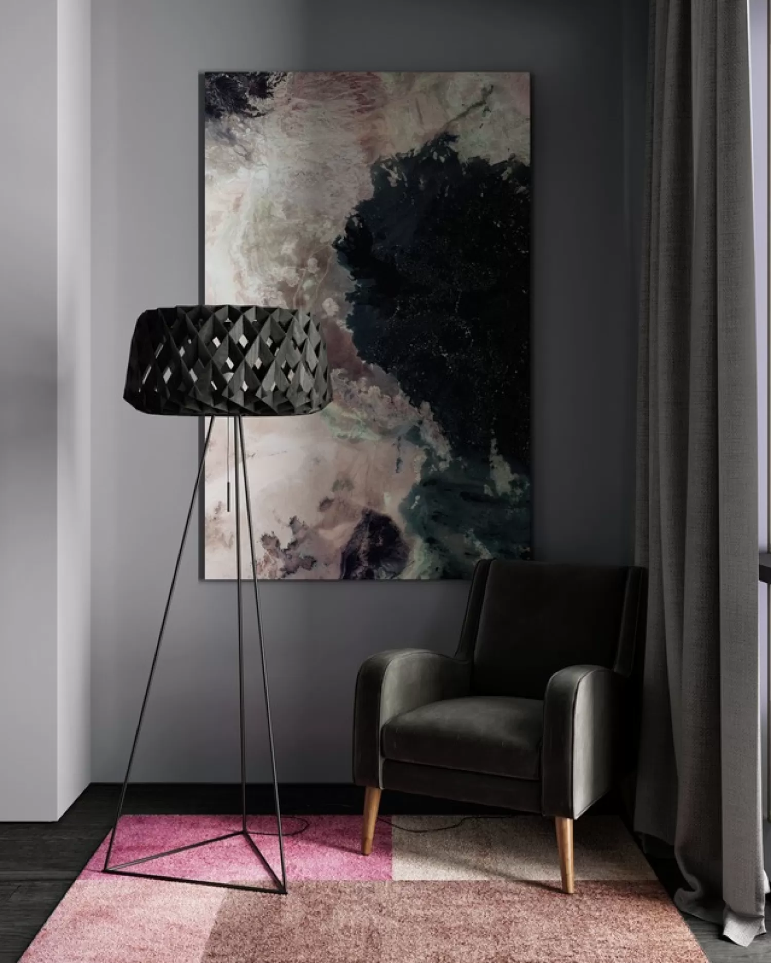 Pilke Floor Lamps<Signature Ptr60 Tripod Floor Lamp