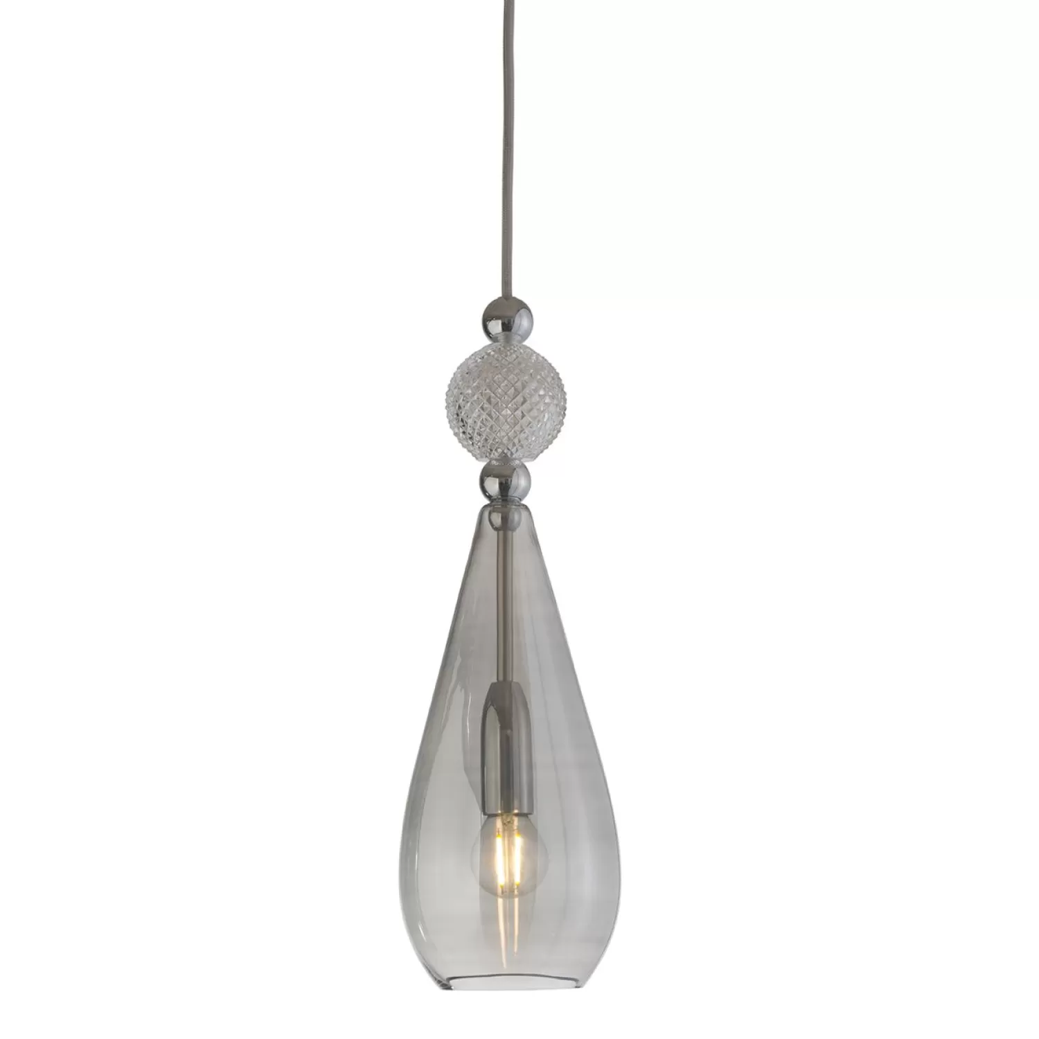 EBB & FLOW Pendant Lamps<Smykke Pendant O12,5 Cm, Crystal/Gold