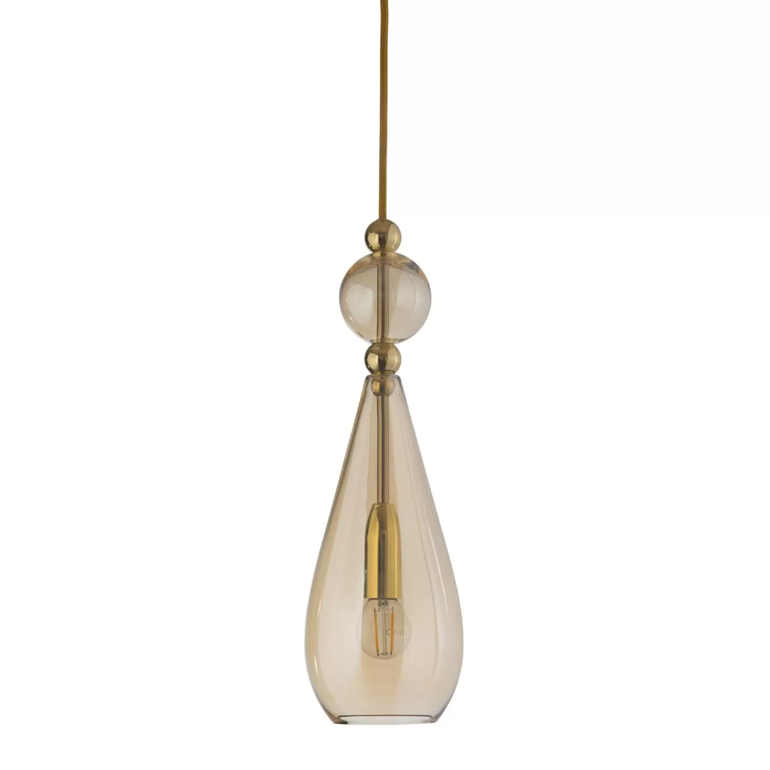 EBB & FLOW Pendant Lamps<Smykke Pendant O12,5 Cm, Crystal/Gold