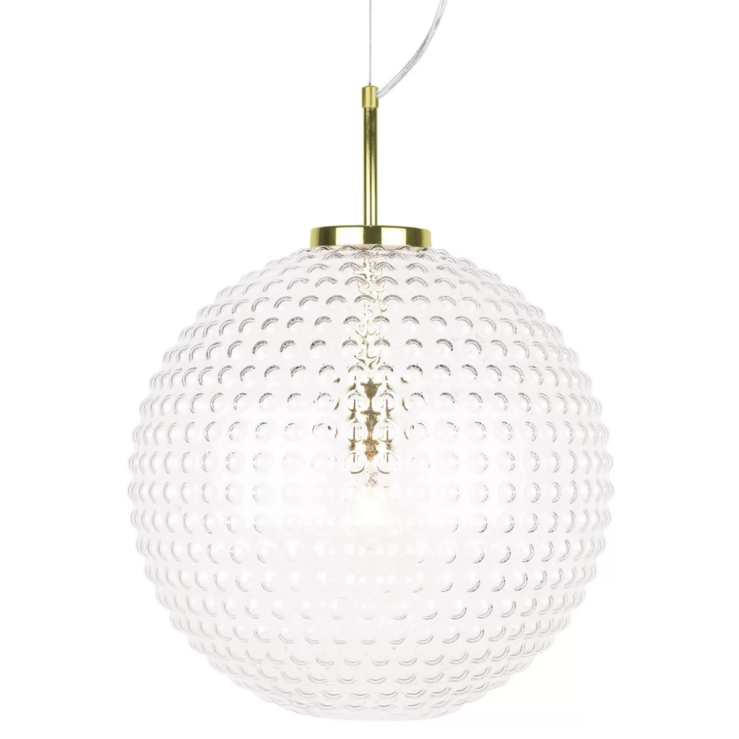 Globen Lighting Pendant Lamps<Spring Pendant Xl 40 Cm, /Brass