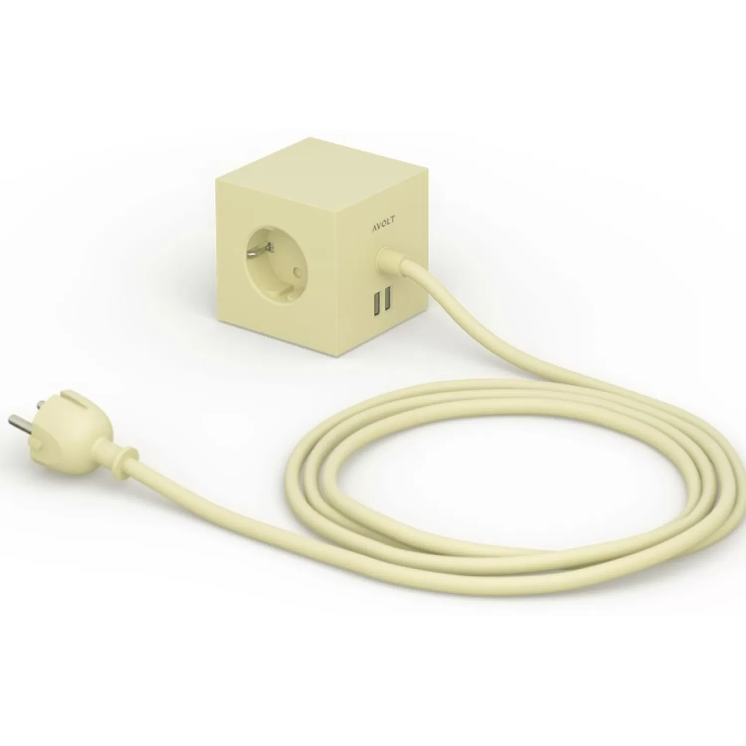 Avolt Lamp Cords & Lamp Suspensions<Square 1 Extension Cord With Usb / Magnet