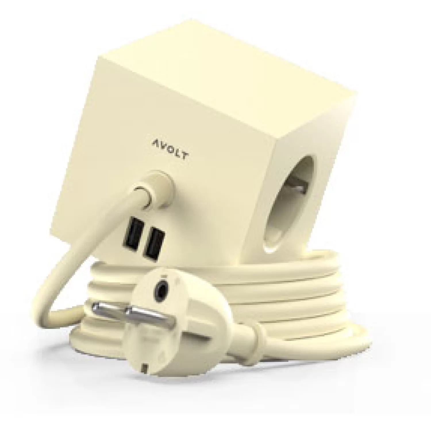 Avolt Lamp Cords & Lamp Suspensions<Square 1 Extension Cord With Usb / Magnet