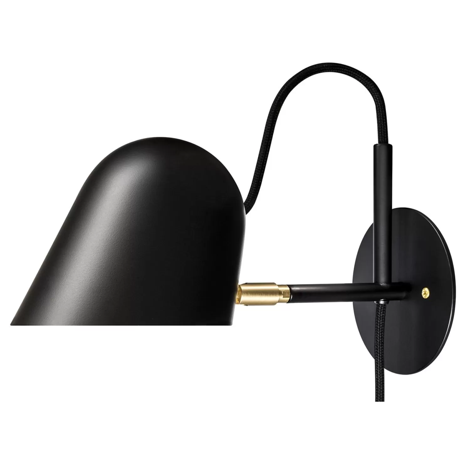 Örsjö Belysning Wall Lights<Streck Wall Lamp Cord, / Brass