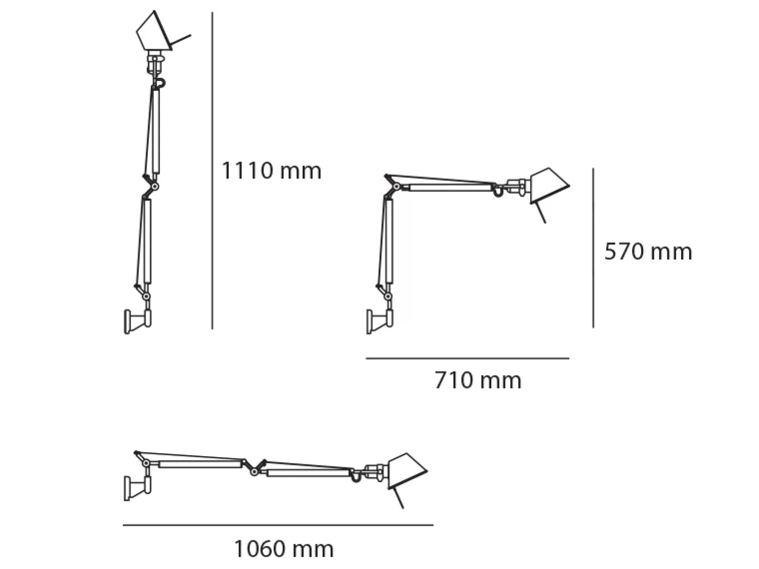 Artemide Wall Lights<Tolomeo Mini Wall Lamp