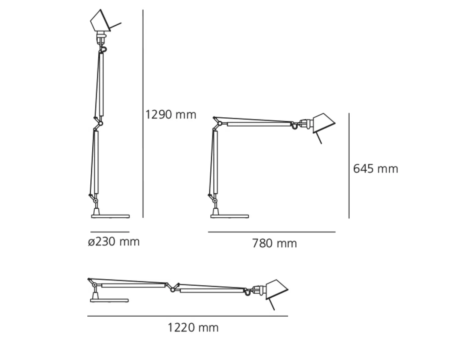 Artemide Desk Lamps<Tolomeo Table Lamp