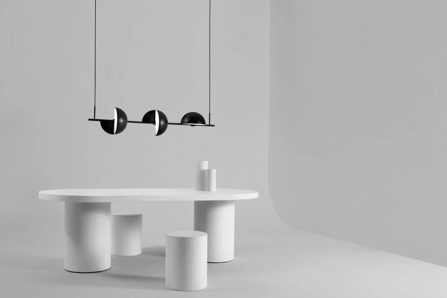 Oblure Pendant Lamps<Trapeze Triplette Pendant