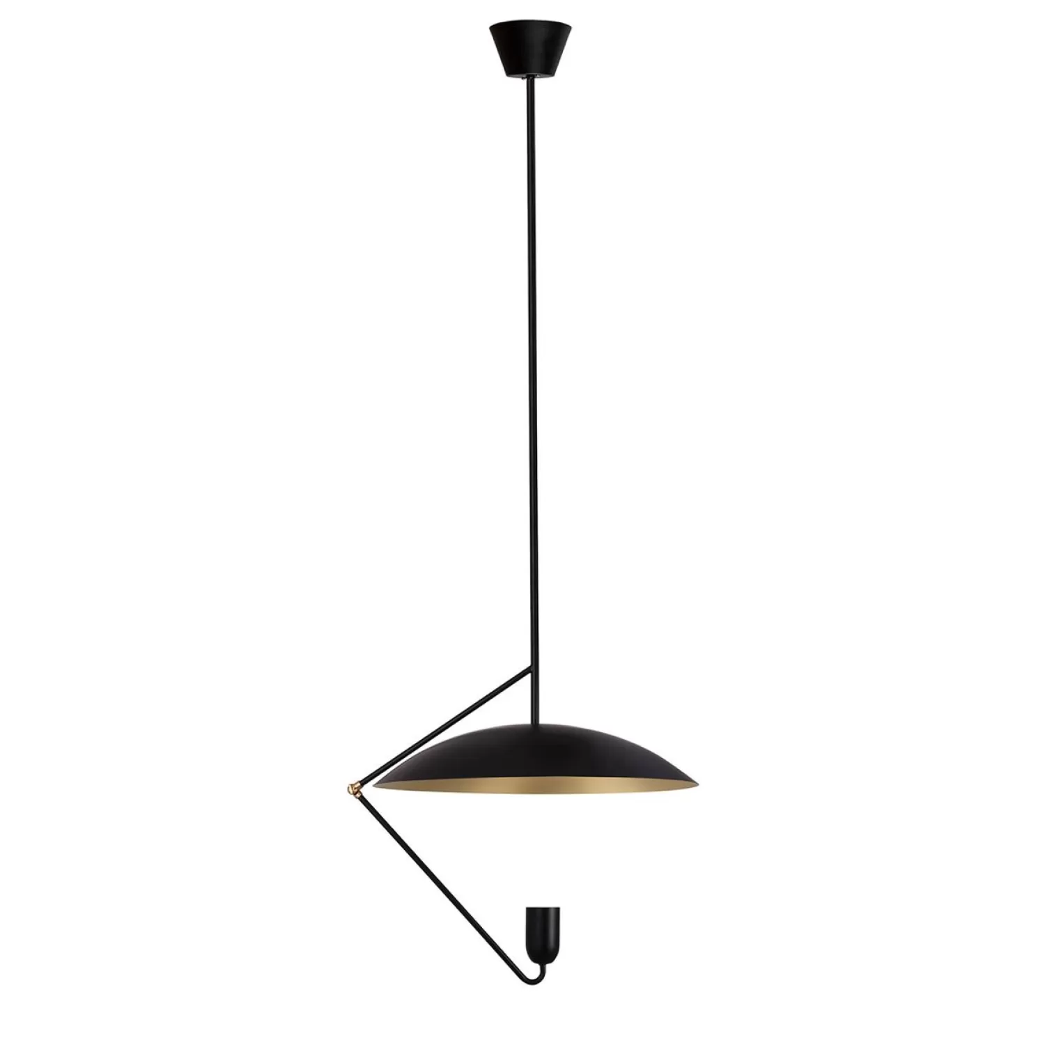 Globen Lighting Pendant Lamps<Undercover 50 Pendant, /Brushed Brass