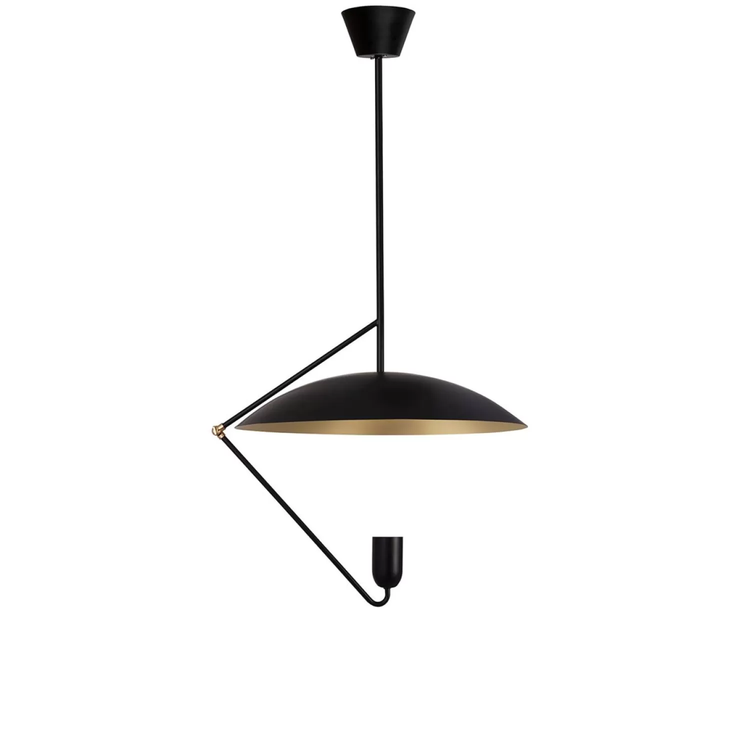 Globen Lighting Pendant Lamps<Undercover 50 Pendant, /Brushed Brass